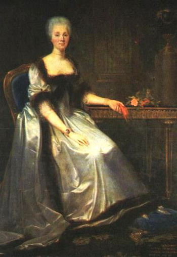 Alexandrine de Damas d'Antigny - vers 1750 - château de Valençay - Indre